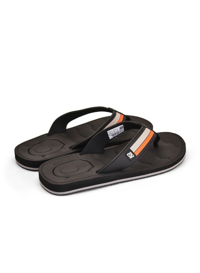 Puca Slippers For Men Strong Grip and Comfortable slippers Stylish Men's Slippers Clad Black - Image 3